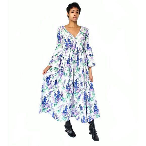 NWT Laura Ashley x Batsheva Bryer Dress size 0 - Picture 2 of 11